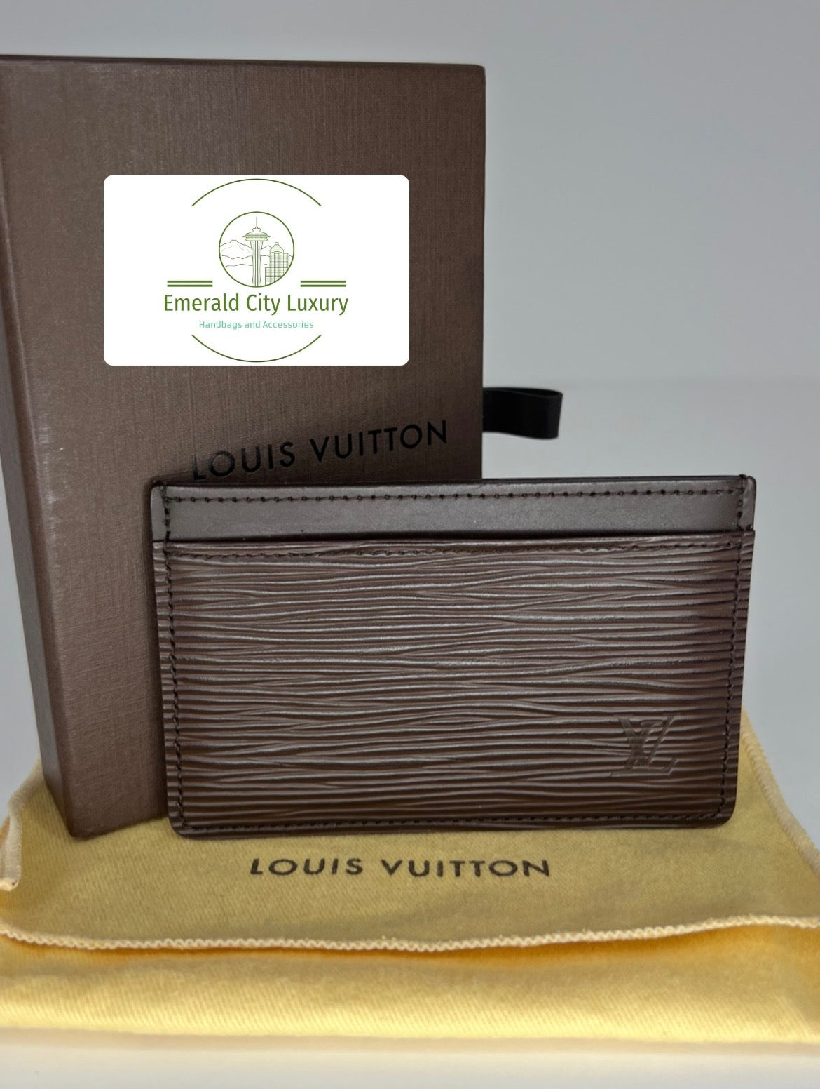 Epi Leather Card Holder
