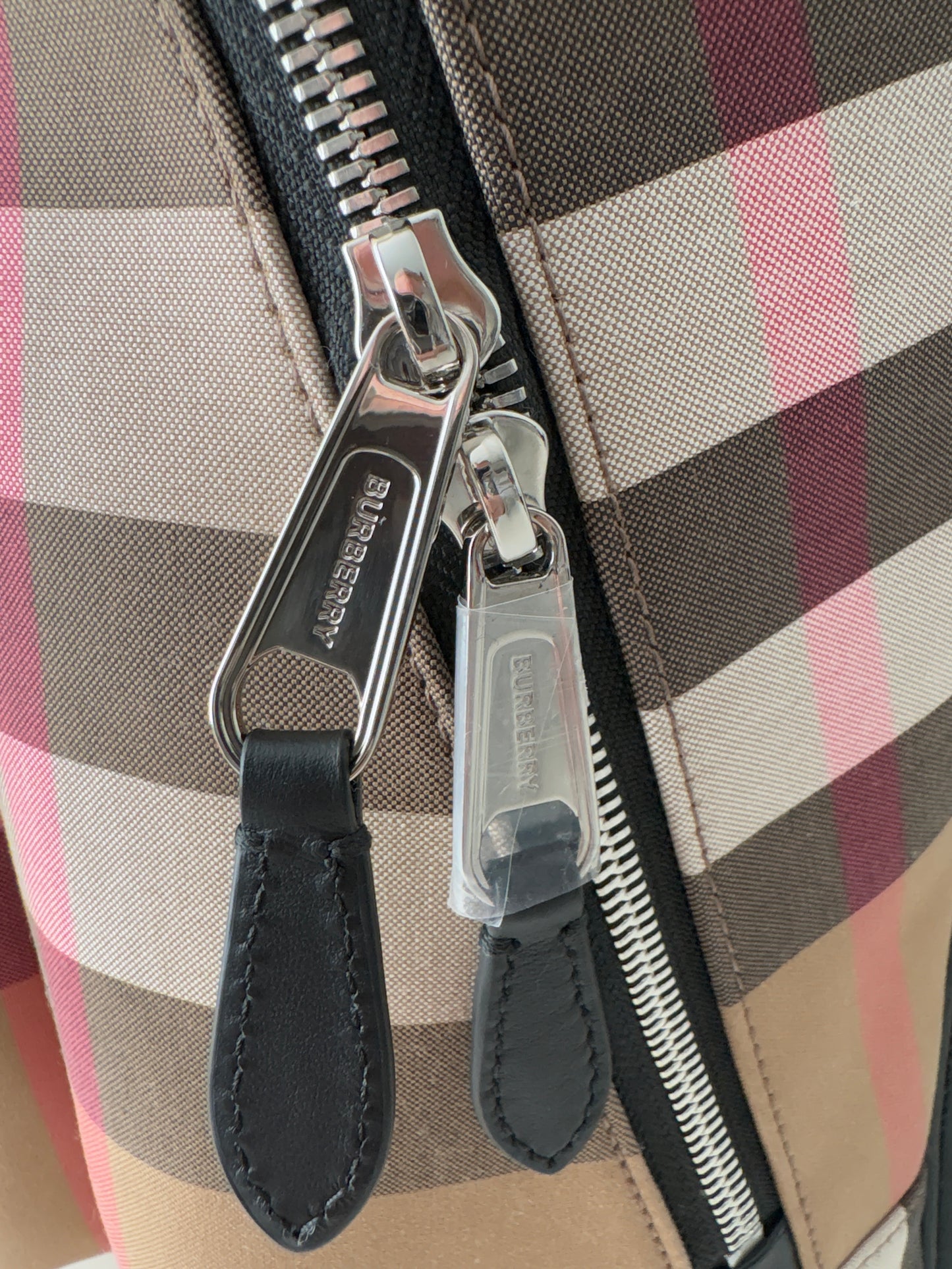 Jeff Check Pattern Backpack