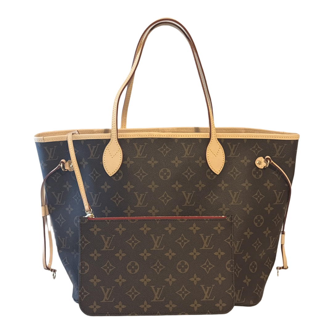 Neverfull MM with Cherry Interior