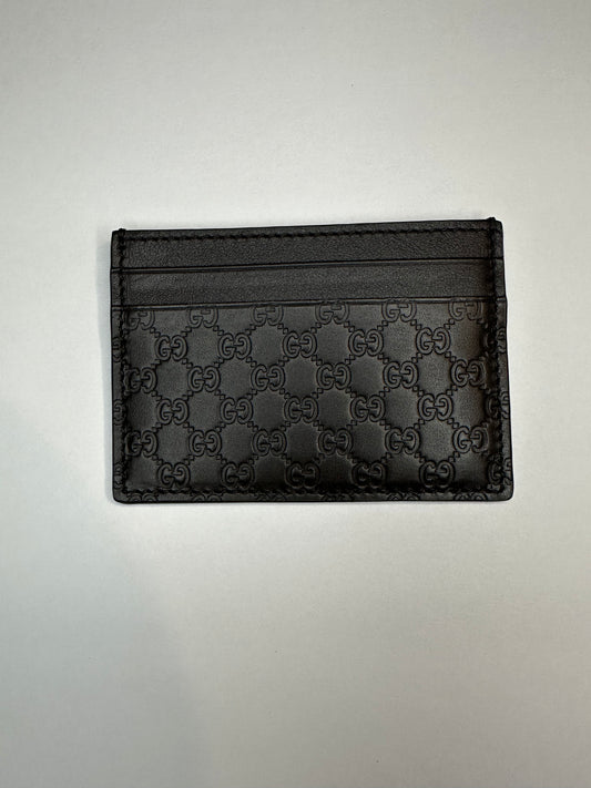 Microguccissima Pattern Card Holder