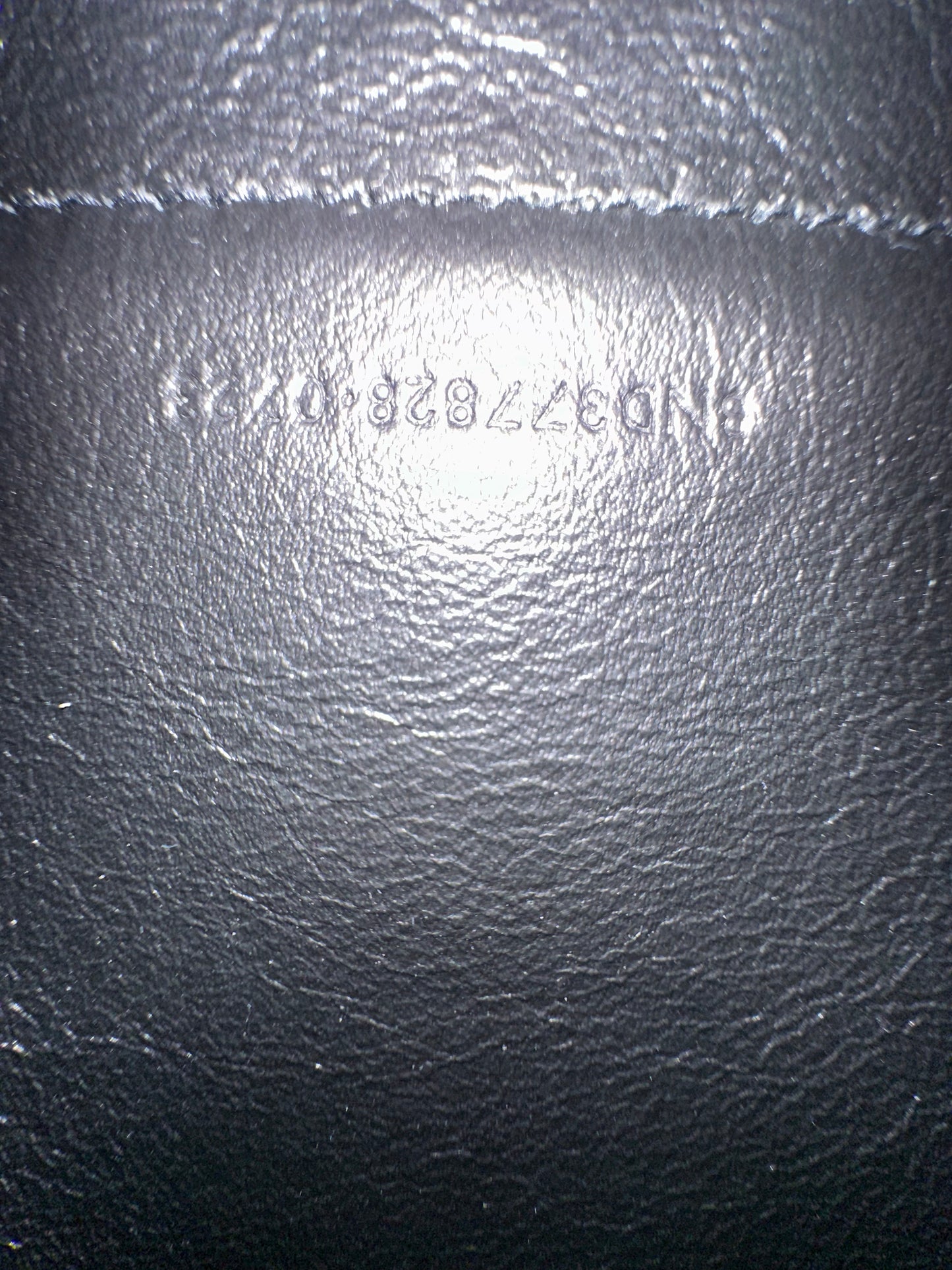 Cassandre Lambskin Chain Wallet Black