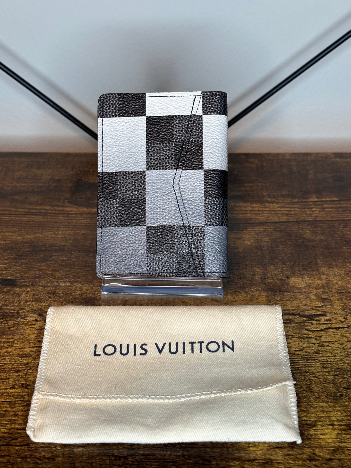 Damier Graphite Pocket Organizer