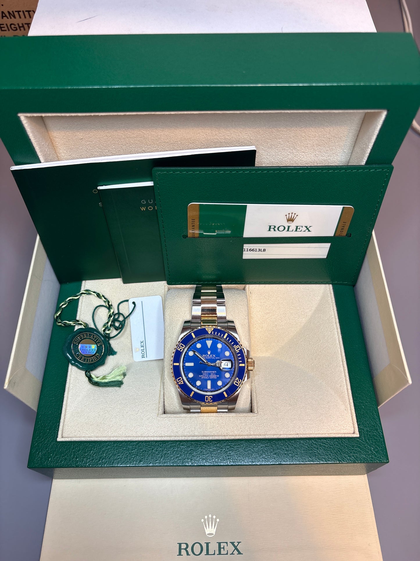 Submariner Date “Bluesy” 40mm