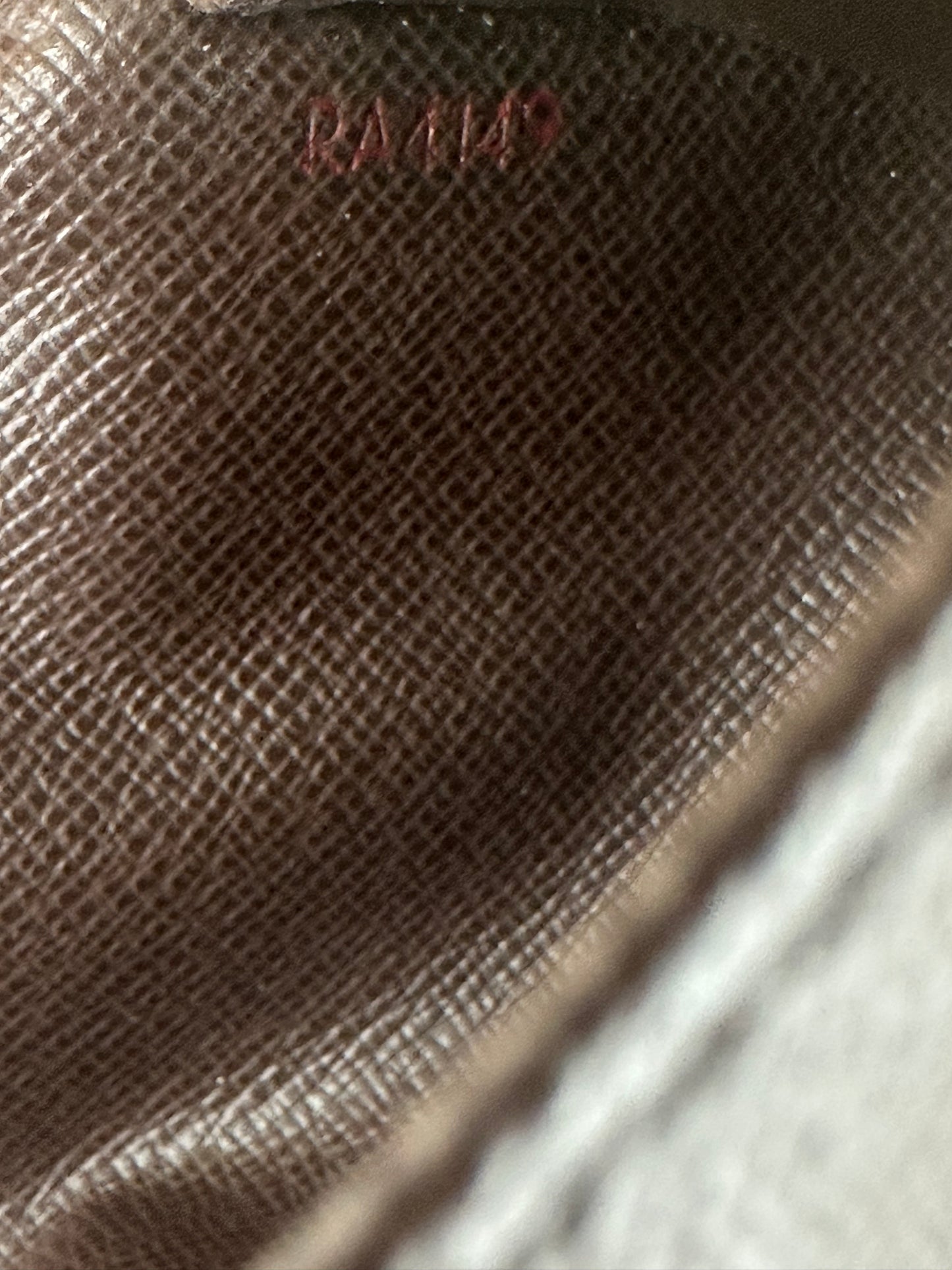 Damier Ebene Checkbook Holder