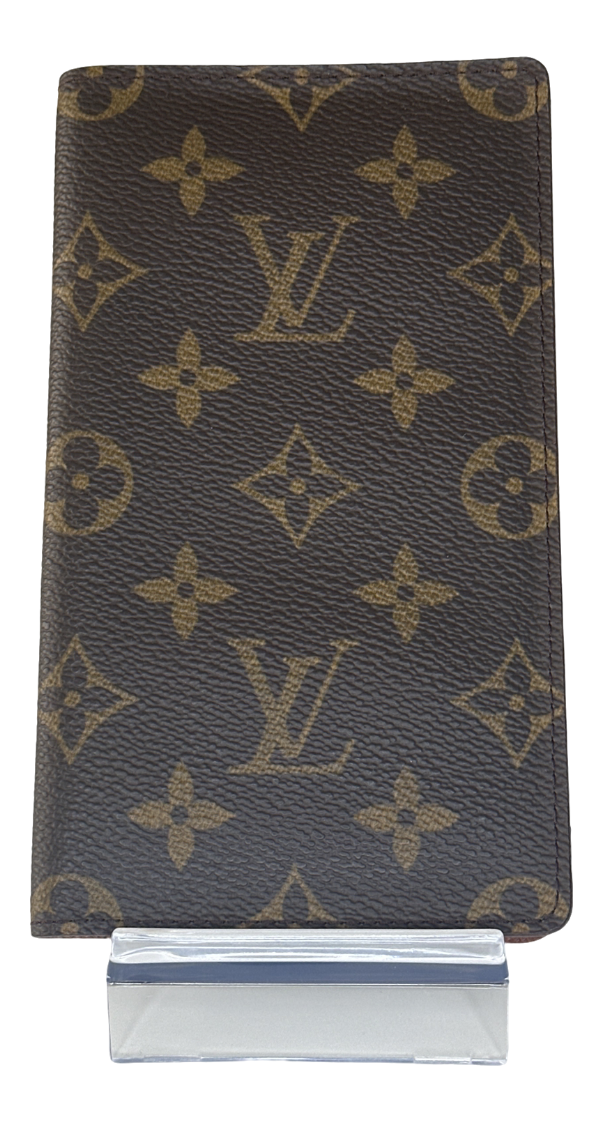 Monogram Checkbook Holder