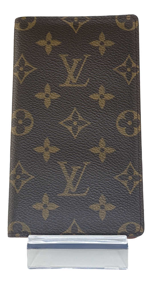 Monogram Checkbook Holder