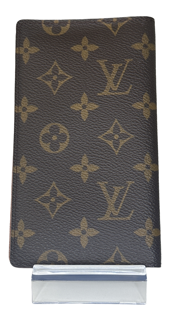 Monogram Checkbook Holder