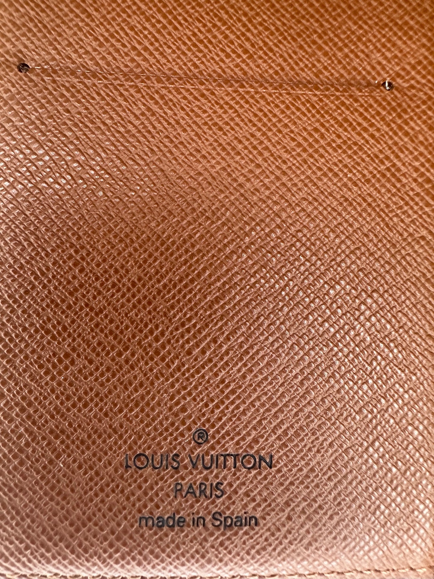 Monogram Checkbook Holder