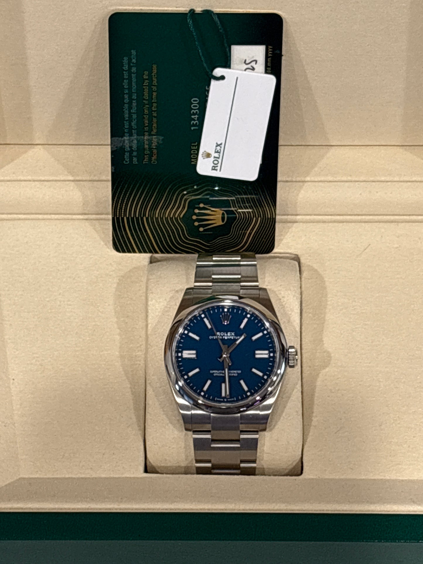 Oyster Perpetual 41 Blue
