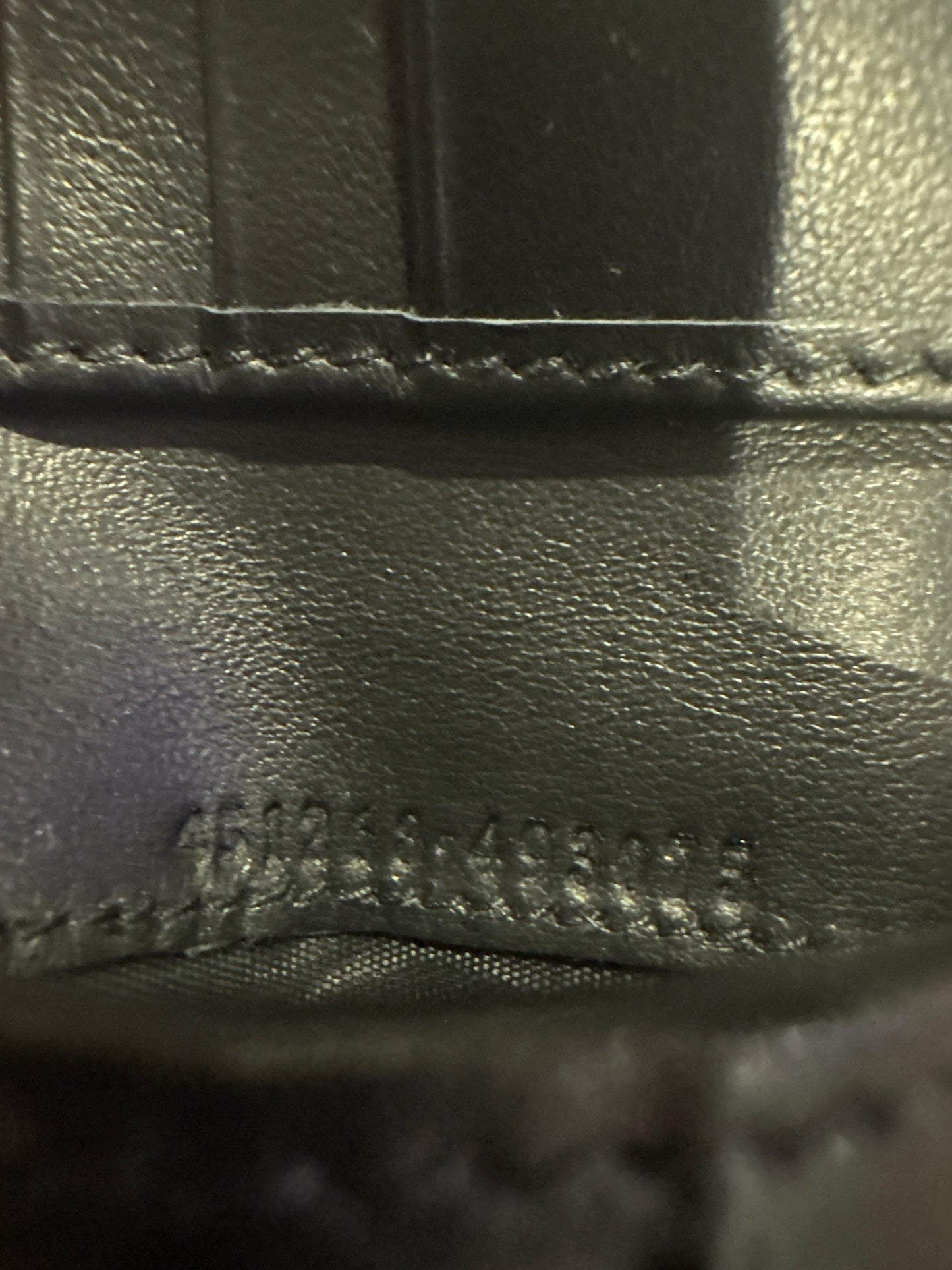 Kingsnake Print GG Supreme Pattern Wallet