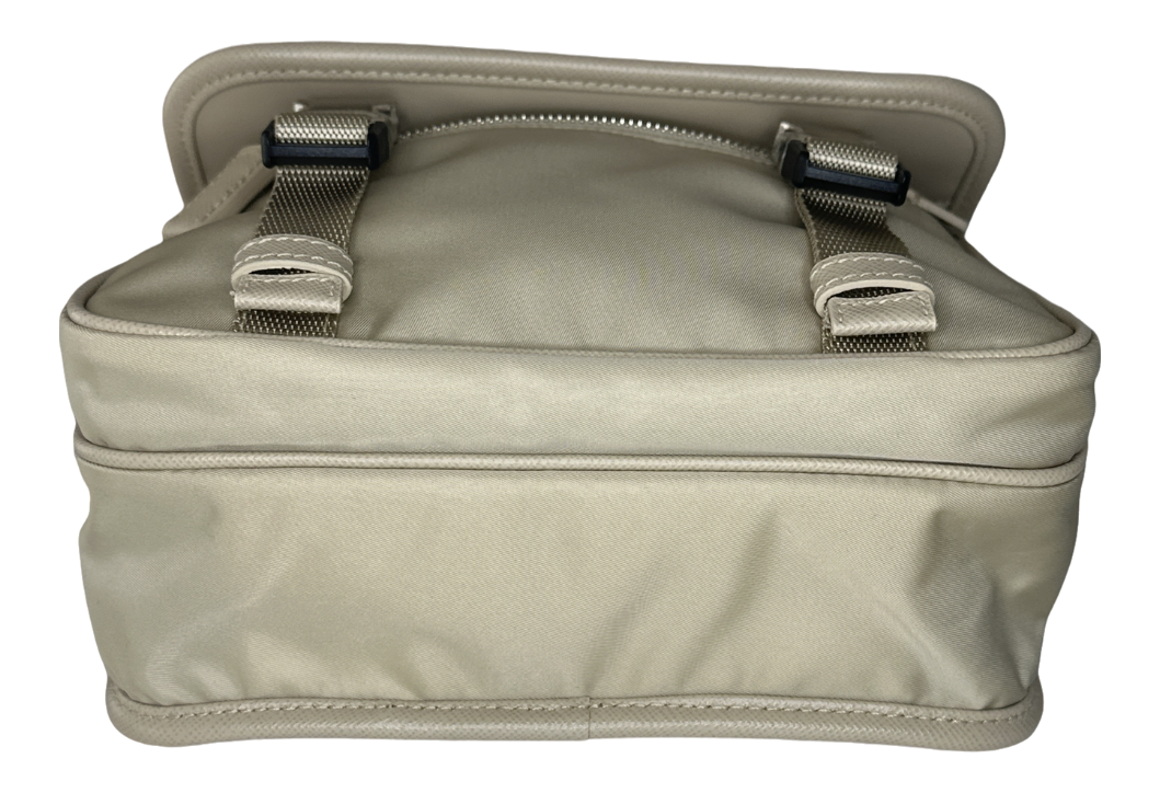 Beige Re-Nylon Shoulder Bag