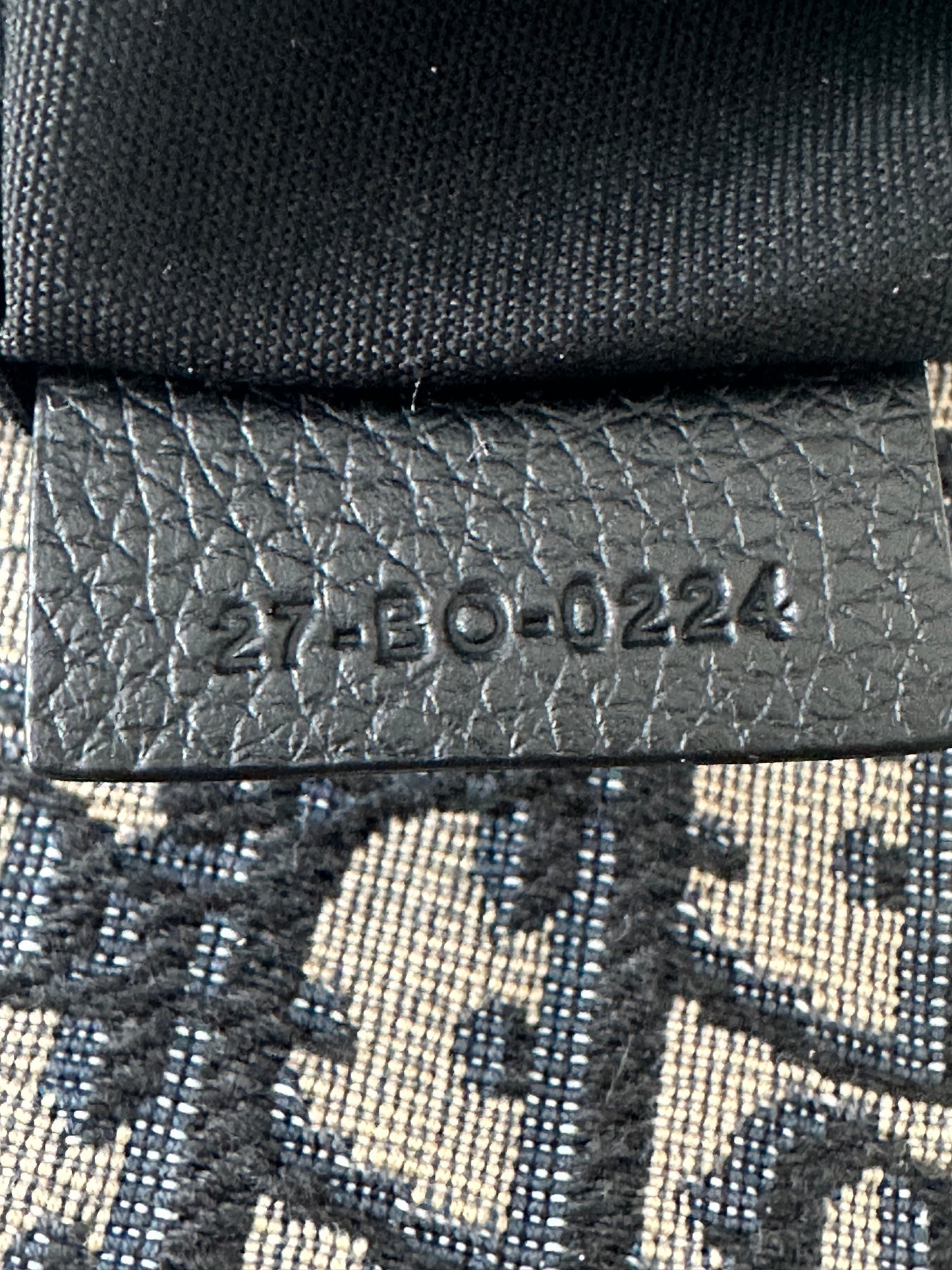 Saddle Oblique Jacquard Crossbody Bag