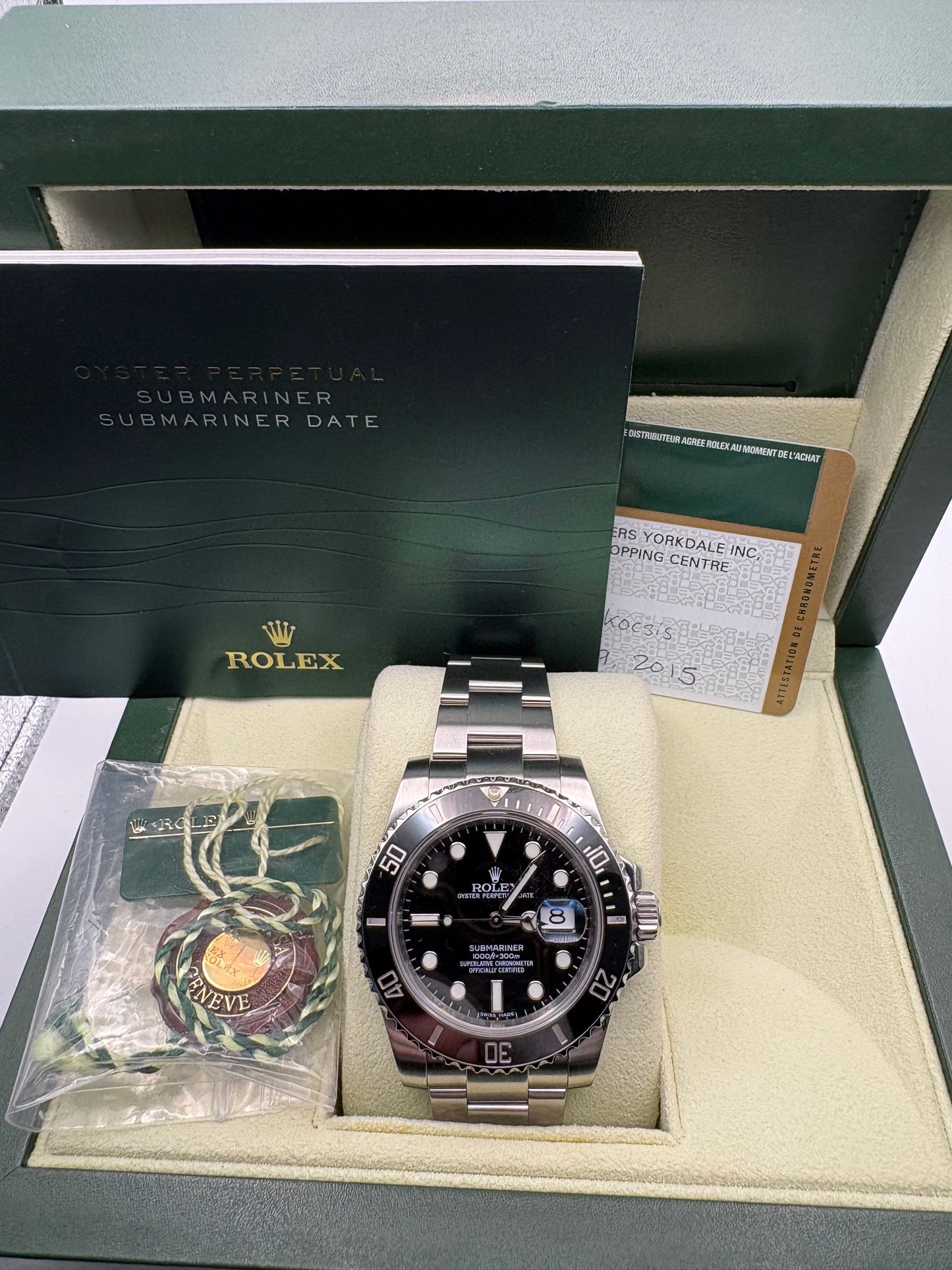 Submariner Date 40mm