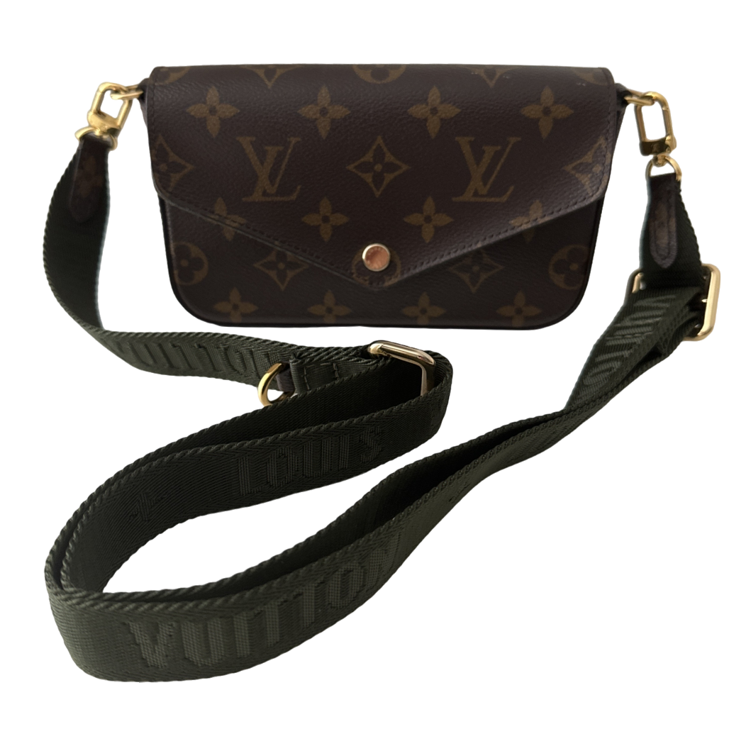 Monogram Felicie Strap and Go