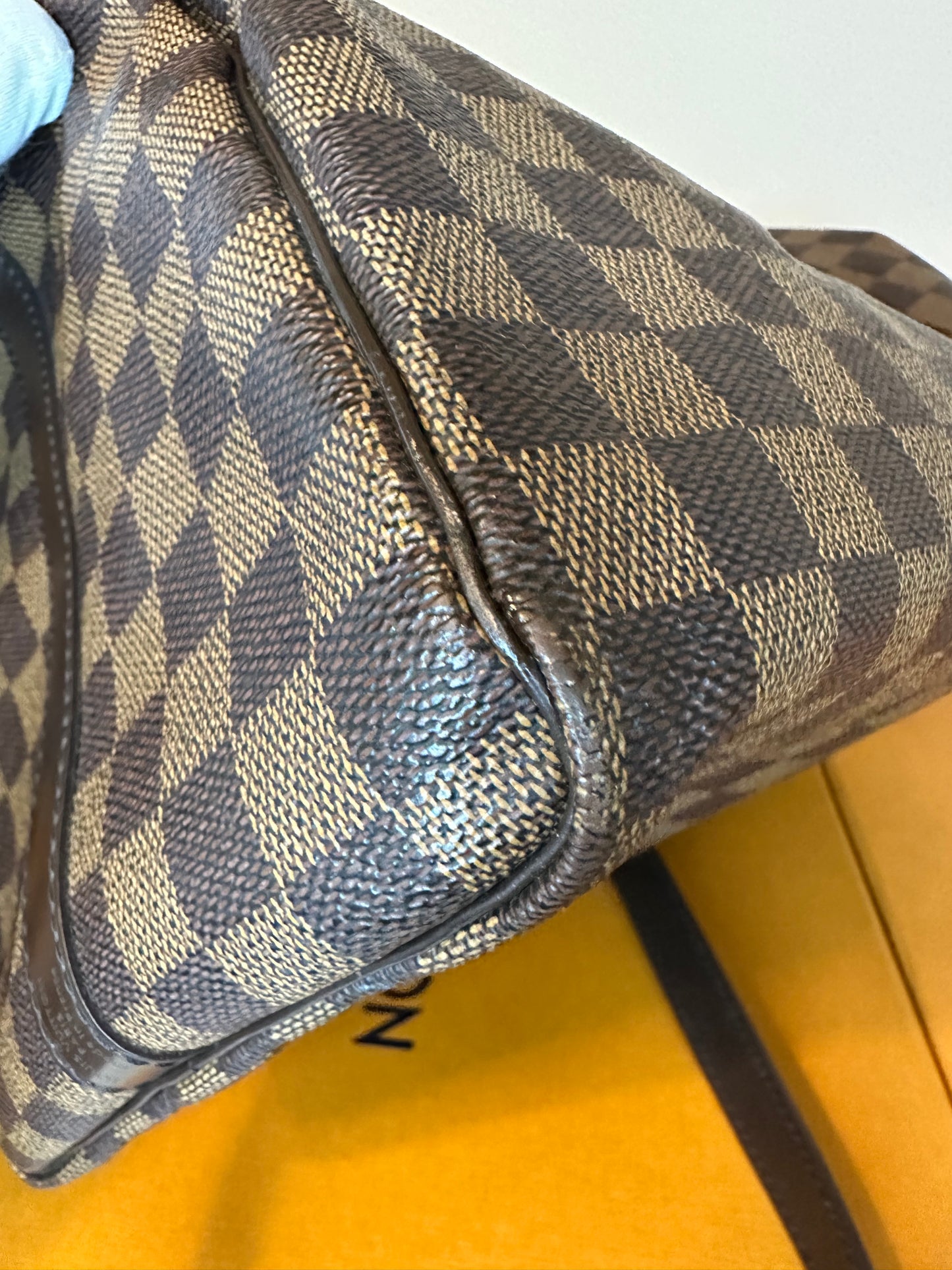 Damier Ebene Speedy 35 Bandouliere