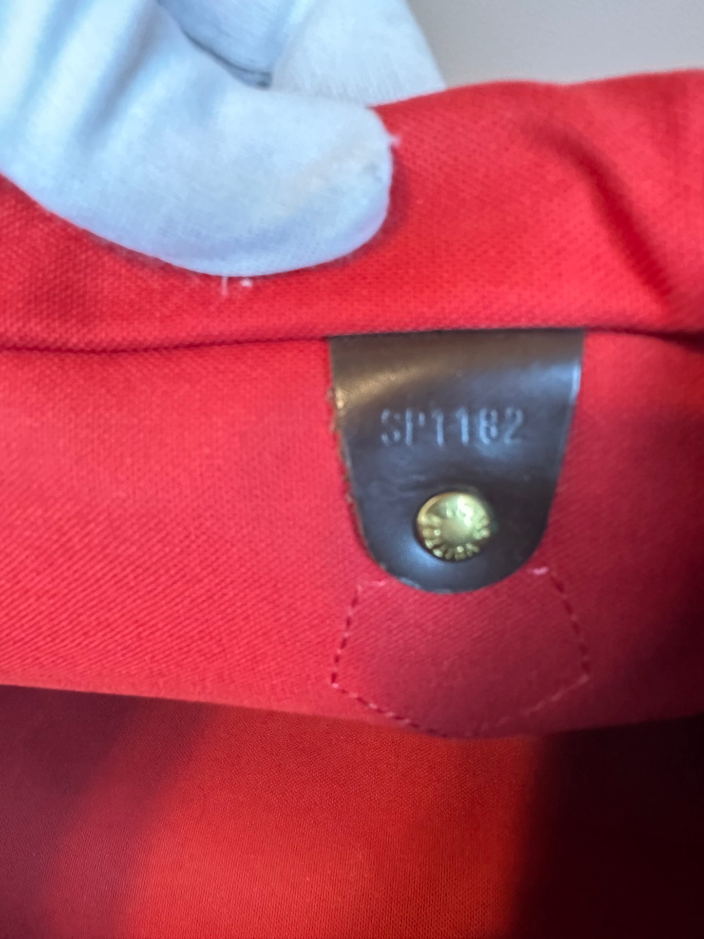 Damier Ebene Speedy 35 Bandouliere