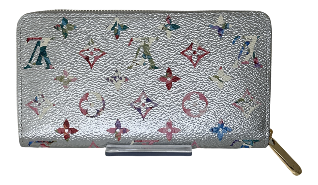 Metallic Monogram LV Garden Zippy Wallet