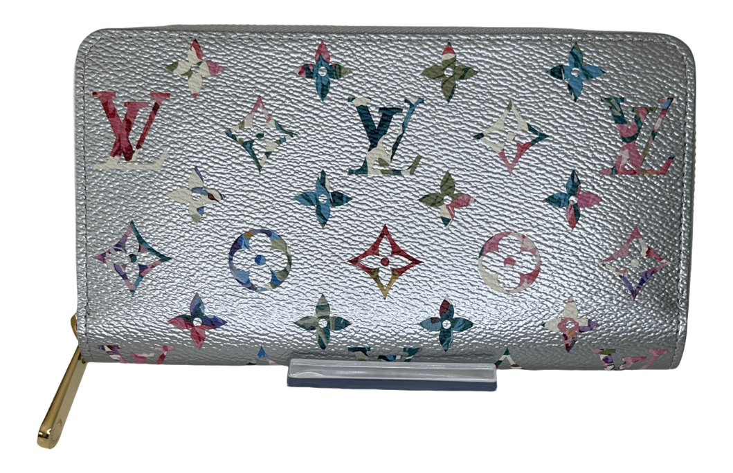 Metallic Monogram LV Garden Zippy Wallet