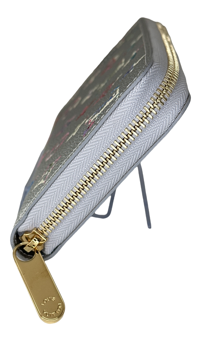 Metallic Monogram LV Garden Zippy Wallet
