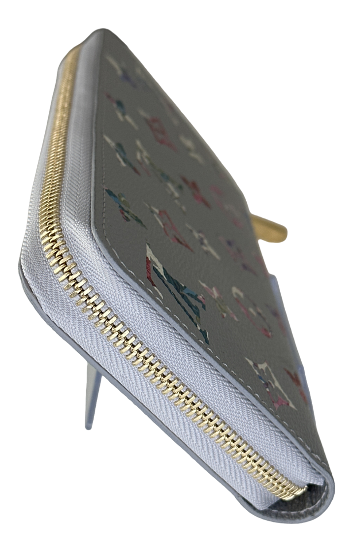 Metallic Monogram LV Garden Zippy Wallet