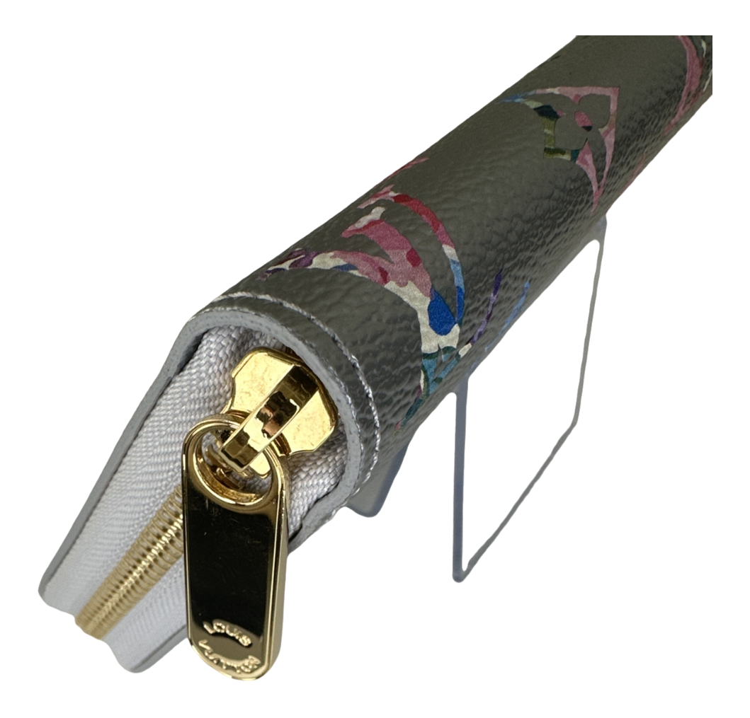 Metallic Monogram LV Garden Zippy Wallet