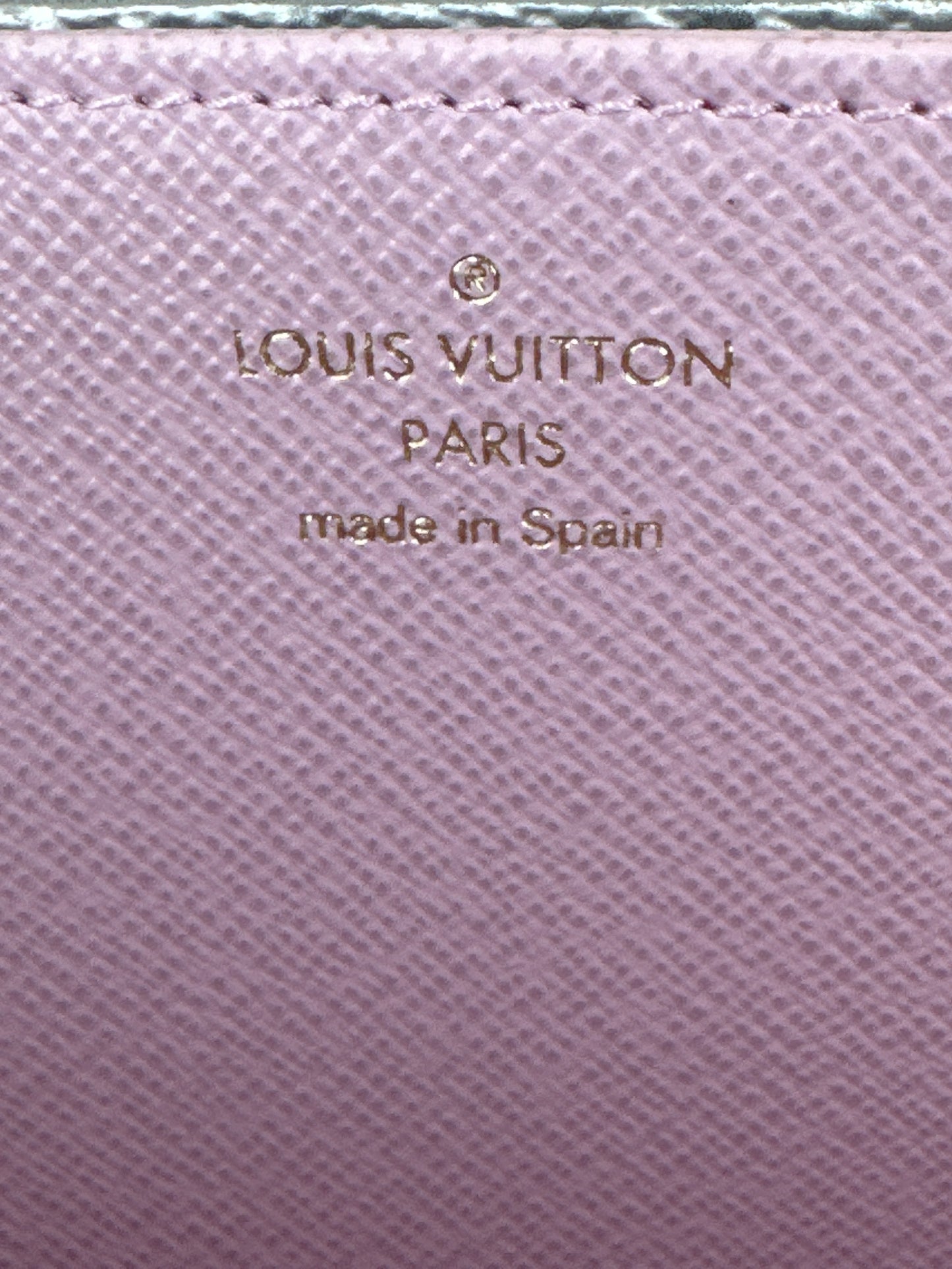 Metallic Monogram LV Garden Zippy Wallet