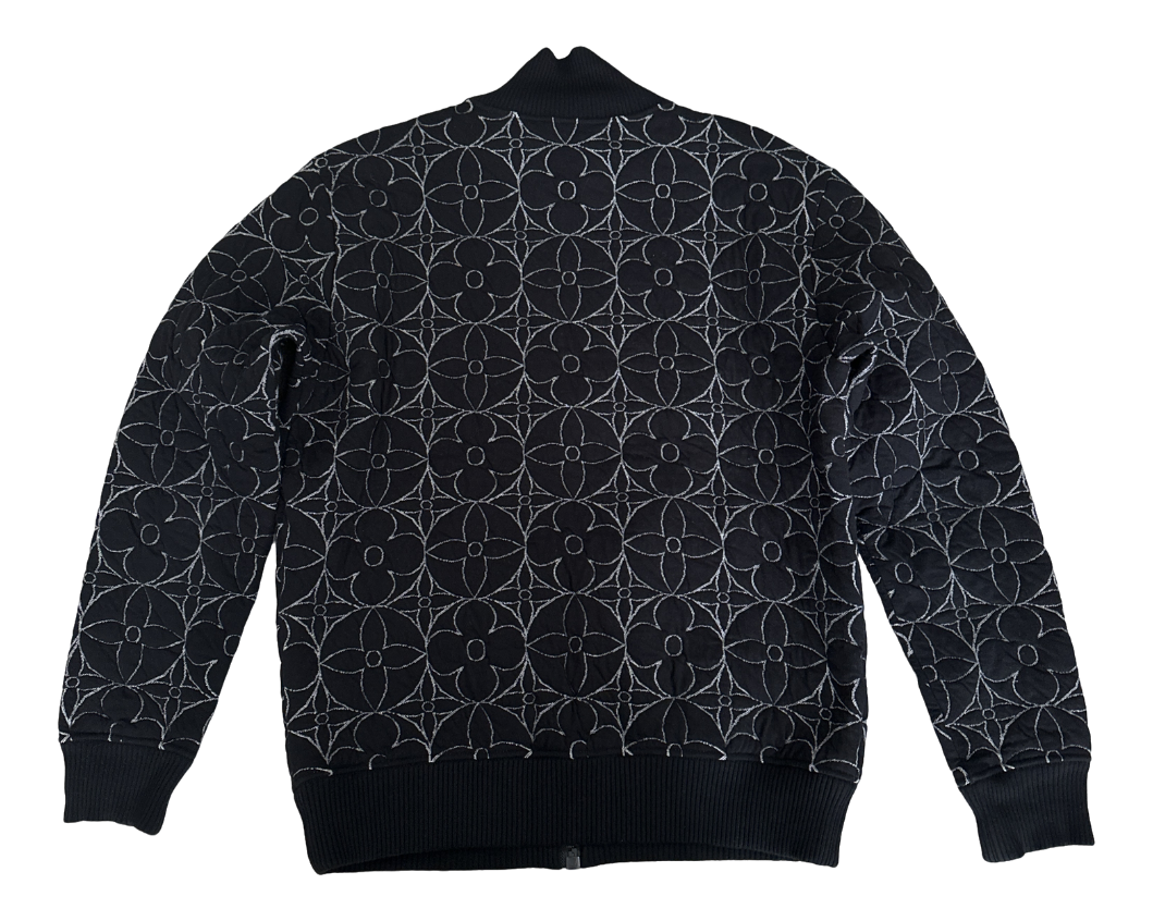 Monogram Flower Bomber Jacket
