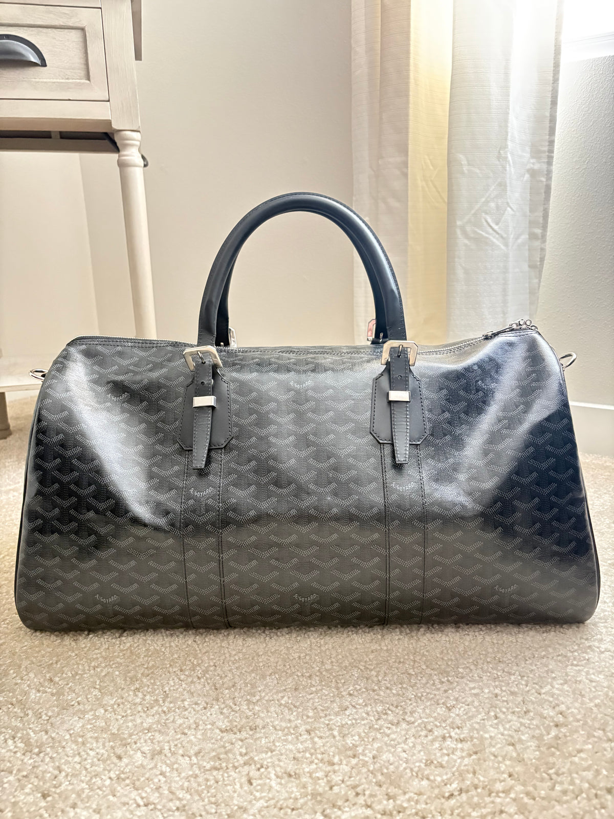 Boston 45 Jet Black Bag
