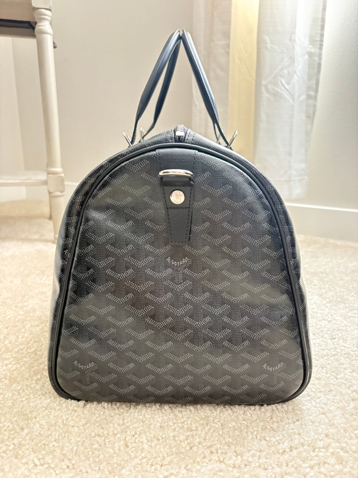 Boston 45 Jet Black Bag