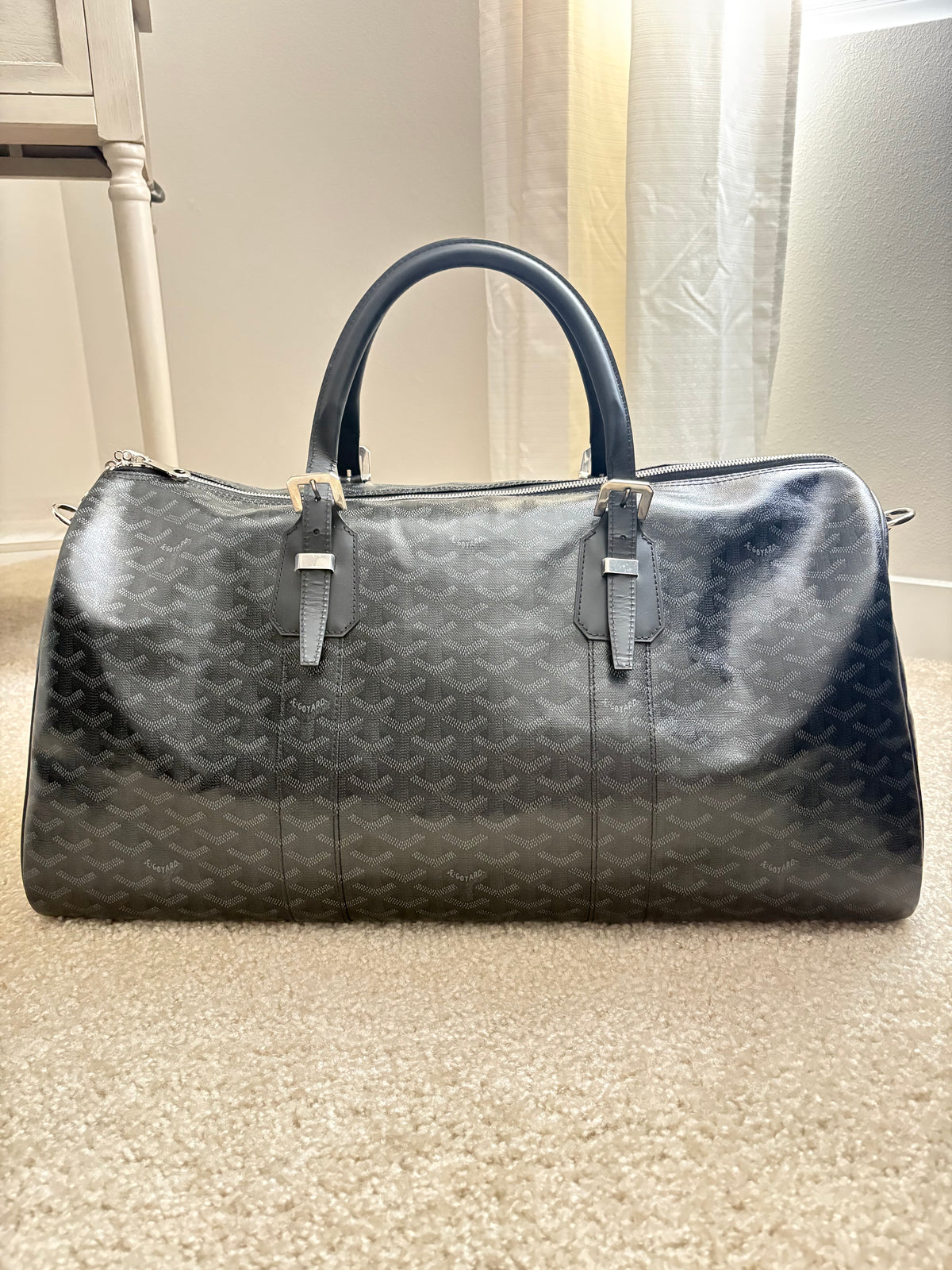 Boston 45 Jet Black Bag