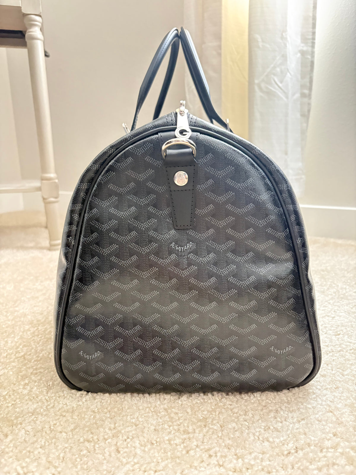 Boston 45 Jet Black Bag